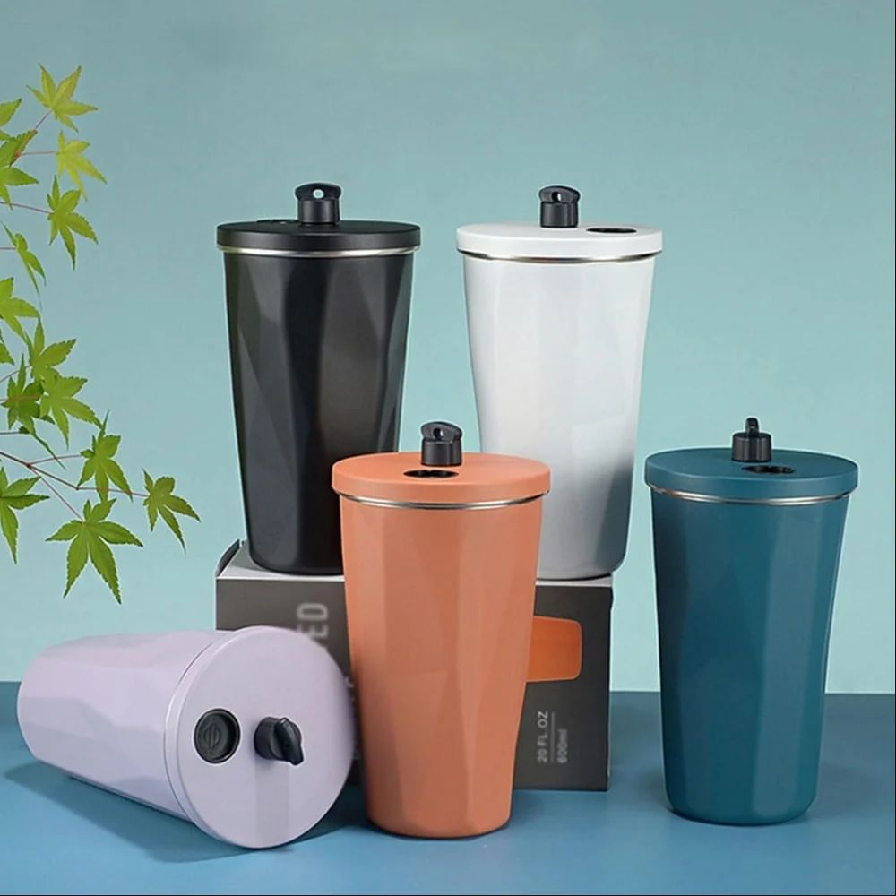 Stainless Steel Insulated Coffee Tumbler, 500 ml